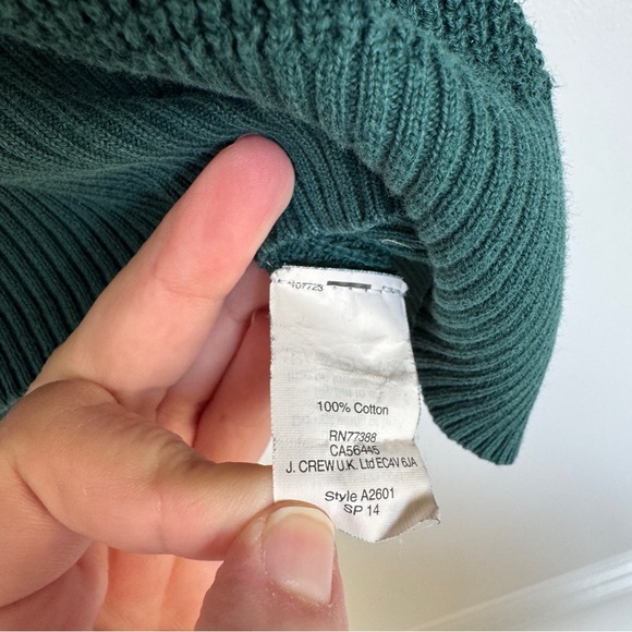 MADEWELL Women’s Bridgeview Waffle Knit Pullover Sweater Size Large, 100% Cotton - Picture 9 of 12